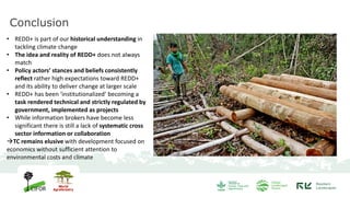 REDD+ and its implementation in Indonesia