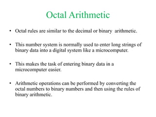 Binary Arithmetic | PPTX