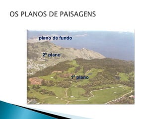 1º plano
2º plano
plano de fundo
 