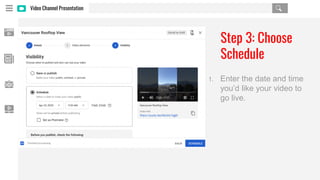 Scheduling YouTube Videos | PDF