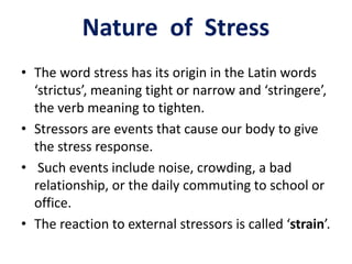  stress 