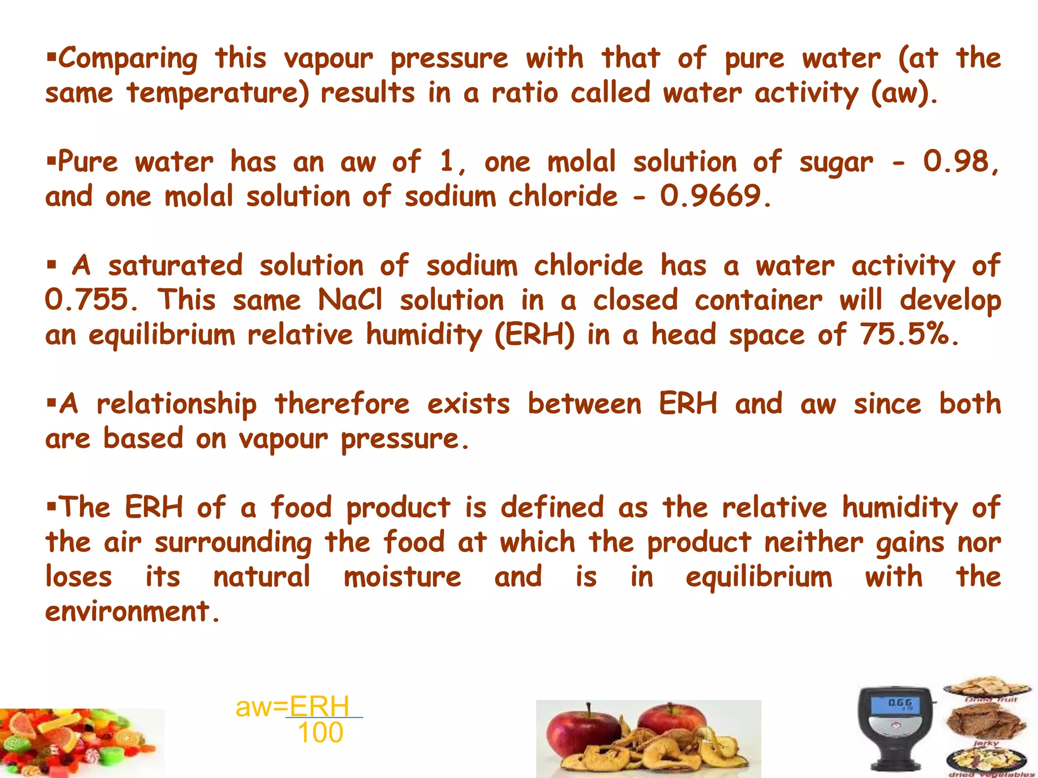 Water activity | PPTX