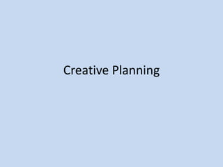 Creative Planning
 