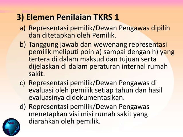 Tata Kelola Rumah Sakit (TKRS) _BimTek "Standar AKREDITASI RUMAH SAKIT ...
