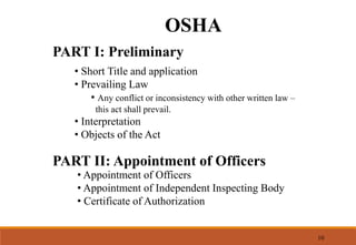 OSHA 1994 | PPT