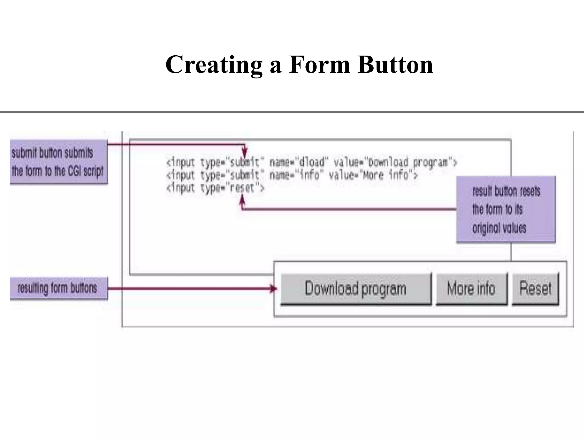 XP Creating a Form Button 