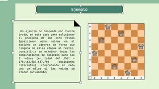 Antecedentes de búsqueda exhaustiva