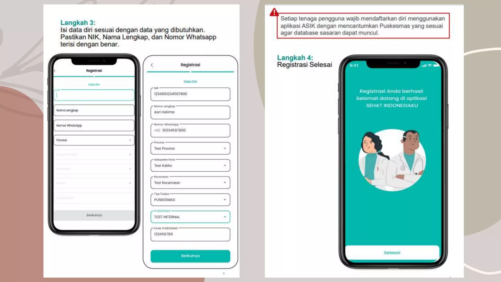 3. Panduan Penggunaan Aplikasi ASIK Sehat Indonesiaku.pptx
