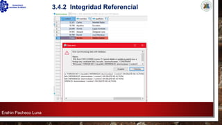 Erahin Pacheco Luna
3.4.2 Integridad Referencial
 