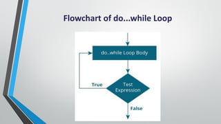 Flowchart of do...while Loop
 