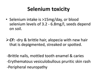 Selenium Rash 3.MICRONUTRIENT DEFICIENCIES.ppt