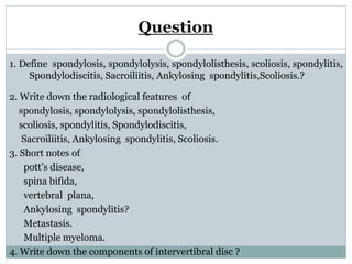 Spondylitis Questionnaire.pdf Spine disease rg evaluation.pdf