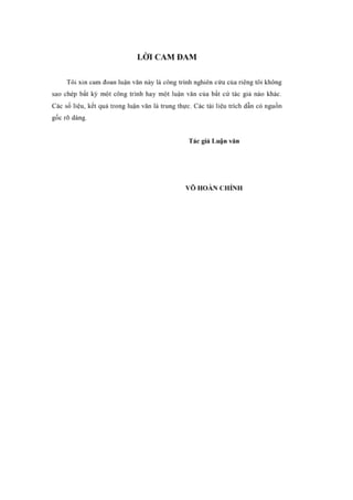 Luận văn Thạc sĩ: Nâng cao hiệu quả kinh doanh bất động sản của công ty