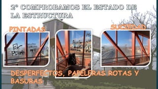 Mejoramos nuestro puente y pasarela. Nosotros Proponemos. Colegio Mireia Belmonte de Puertollano. 22-23