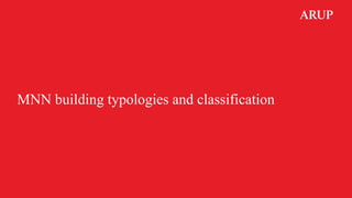 MNN building typologies and classification
 