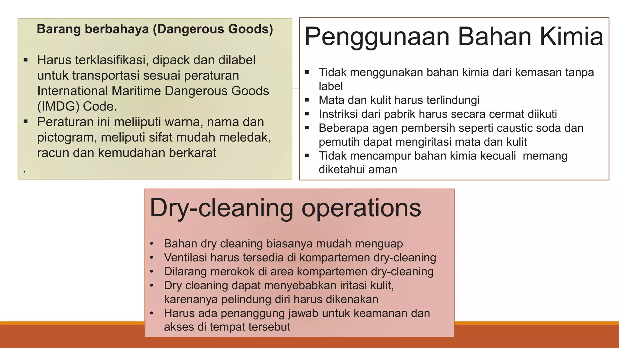 3. 3.3 Tata cara prosedur keselamatan kerja diatas kapal GAS TANKER ...
