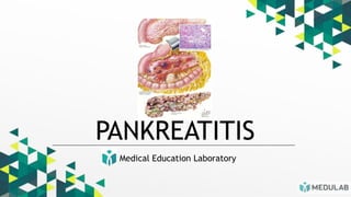 Medical Education Laboratory
PANKREATITIS
 