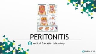 Medical Education Laboratory
PERITONITIS
 