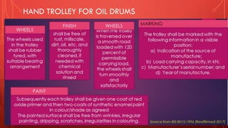 HAND TROLLEY FOR OIL DRUMS
 