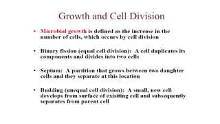3. Microbial nutrition and growth (Microbiology)