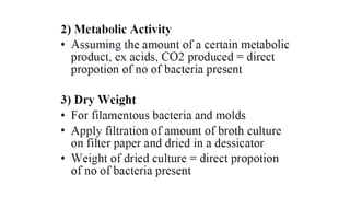 3. Microbial nutrition and growth (Microbiology)