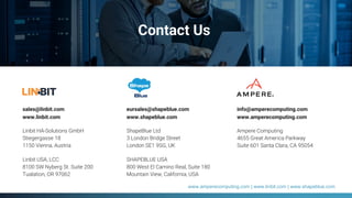 Ampere Altra + LINBIT SDS + CloudStack | PDF