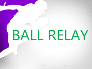 BALL RELAY
Date Footer 1
 