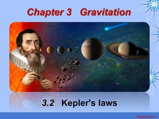 Chapter 3 Gravitation
3.2 Kepler's laws
Physics Form 4
 
