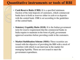 Monetary Policy Instruments Rbi Monetary policy tools.pptx