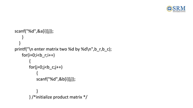 Data Structure & Algorithms - Matrix Multiplication | PDF | Programming ...