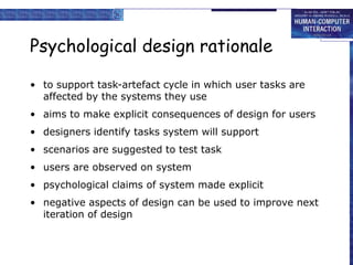 Consequences Computer User Support Human Computer Interaction in software process.ppt