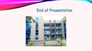 End of Presentation
 