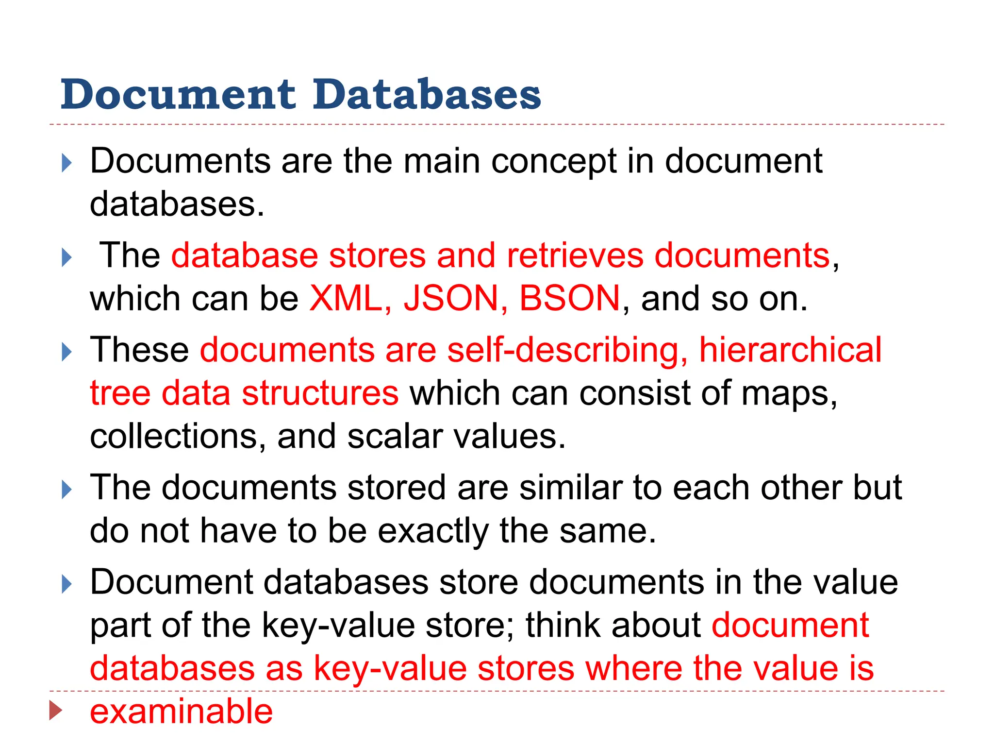 3.Implementation with NOSQL databases Document Databases (Mongodb).pptx