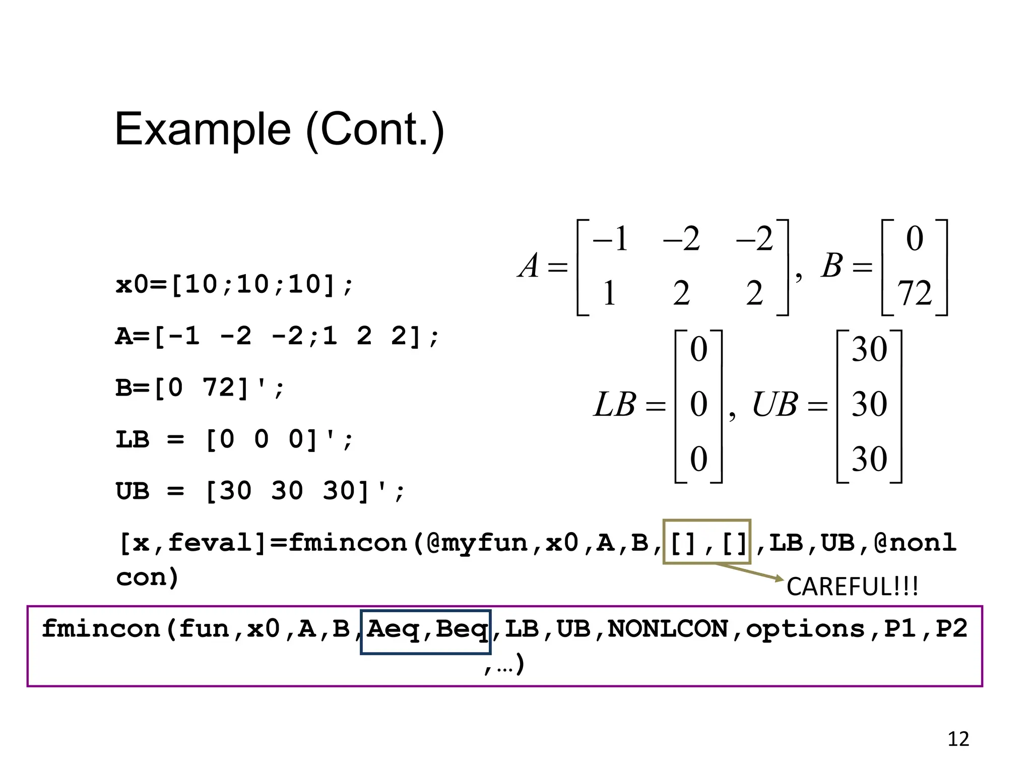 optimization methods by using matlab.pptx | Programming Languages ...