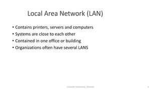Wan Note computer networking notes wan man wan internet | PDF