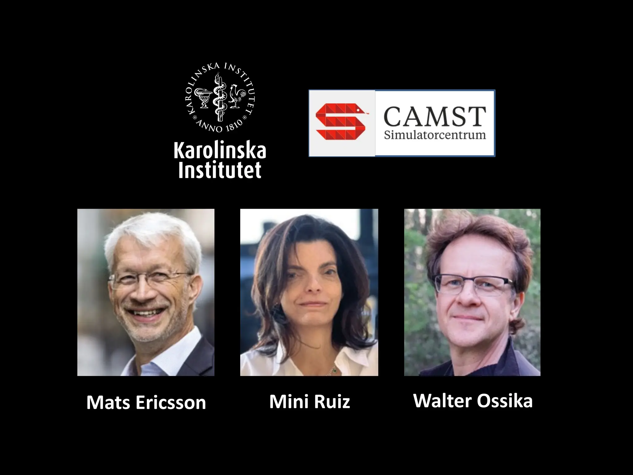 Mats Ericsson Mini Ruiz Walter Ossika
 