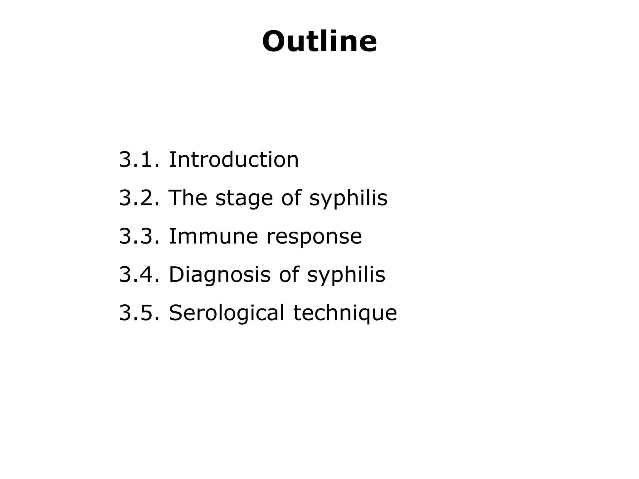 Syphilis Serology serological test for medical laboratory.ppt