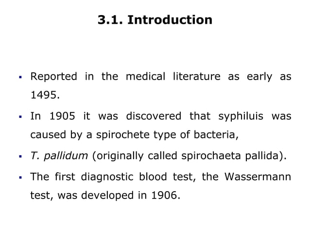 Syphilis Serology serological test for medical laboratory.ppt