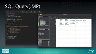 JMP 기능의 확장 및 내재화의 핵심 JMP-Python 소개 | PDF