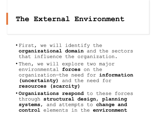 The External Environment analysis slides.ppt