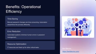 Strengthening Cybersecurity with Automated Password Rotation Systems | PPT