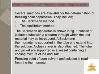 3. Solutions. detail notes on solutions and explanation | PPTX