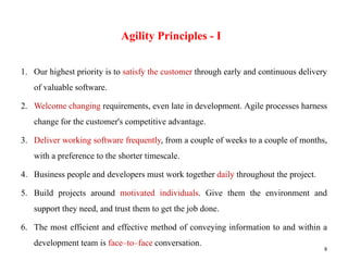 3. Agility and extreme programming OF UNIT-1 PPT | PPT