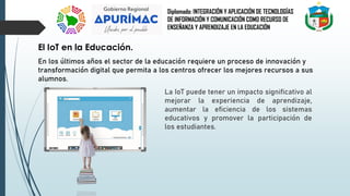 3. Internet de las Cosas IoT en la educacion | PDF