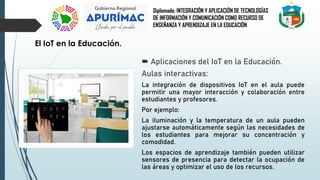 3. Internet de las Cosas IoT en la educacion | PDF | Internet of Things ...