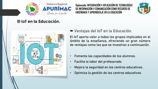 3. Internet de las Cosas IoT en la educacion | PDF