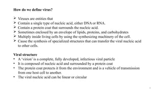Study of morphology, classification, reproduction or replication and ...