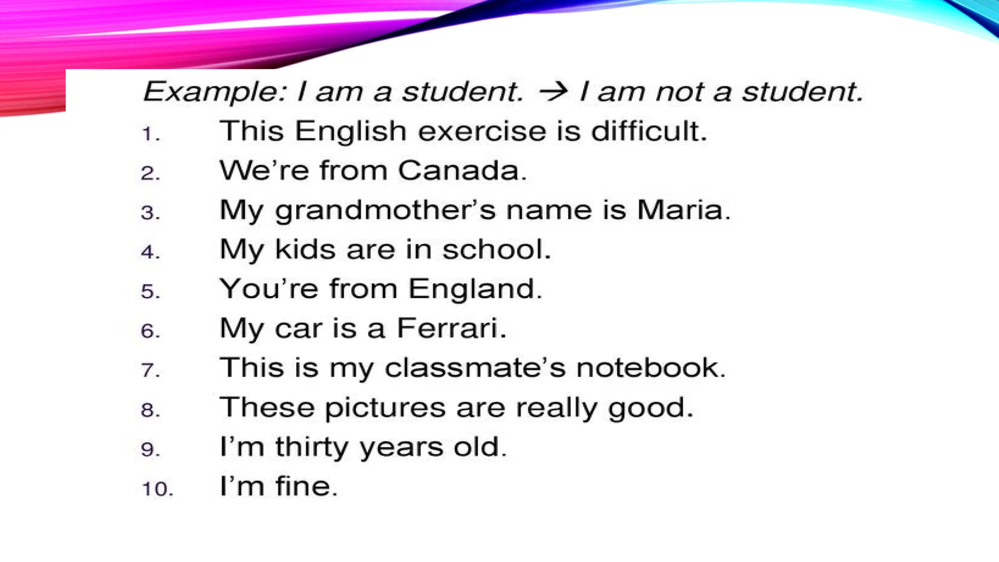 MATERI SIMPLE PRESENT TENSE (IS, AM, ARE)