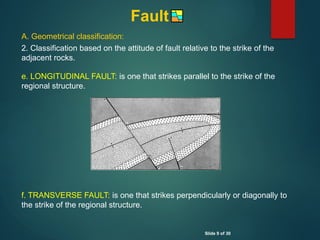 3. Classification of faults and Field Recognition of faults | PPTX