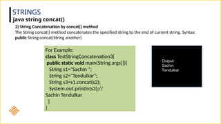 3.1 STRINGS (1) java jksdbkjdbsjsef.pptx